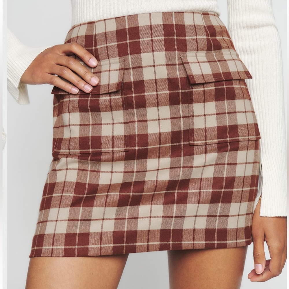 Reformation Janis Mini Skirt